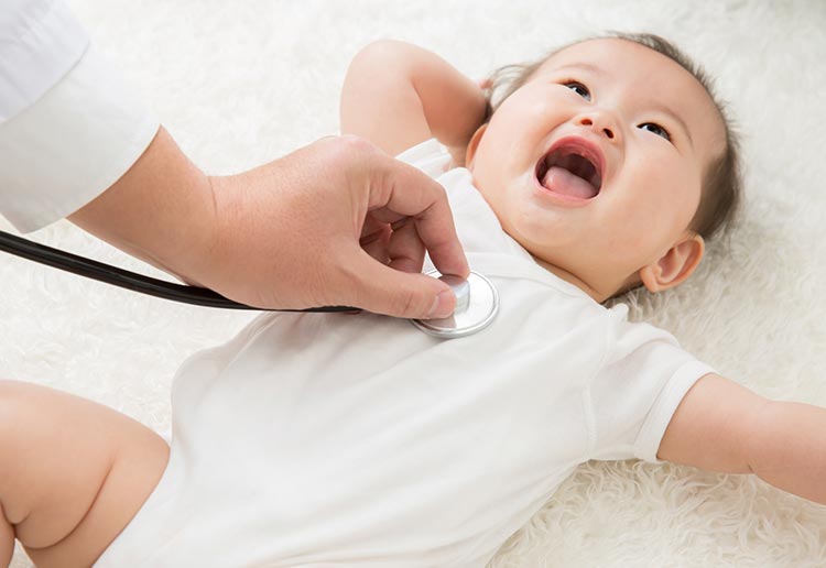 乳幼児健診のイメージ